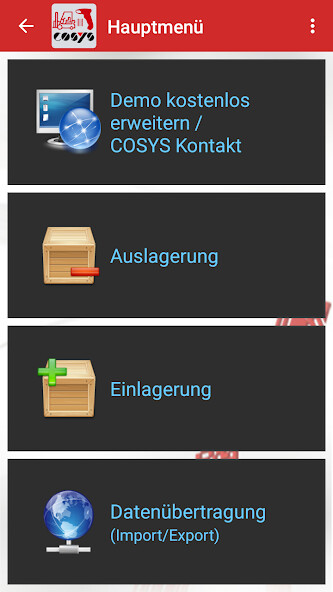 Run android online APK COSYS Lademittelverwaltung Clo from MyAndroid or emulate COSYS Lademittelverwaltung Clo using MyAndroid Run android online APK COSYS Lademittelverwaltung Clo from MyAndroid or emulate COSYS Lademittelverwaltung Clo using MyAndroid