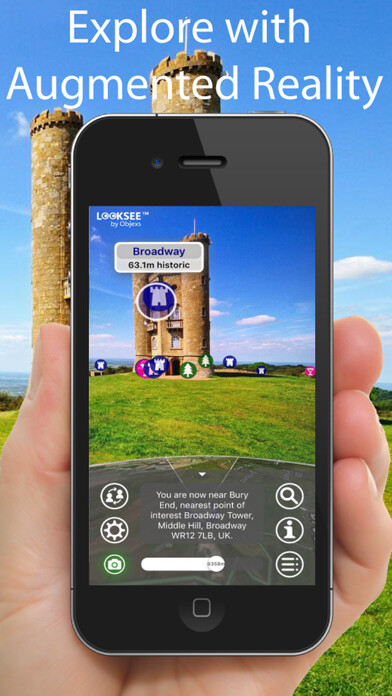 Emulate iPhone app Cotswolds Looksee AR using MyAndroid