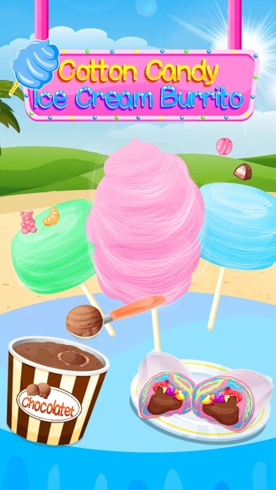 Emulate iPhone app Cotton Candy Ice Cream Burrito using MyAndroid Emulate iPhone app Cotton Candy Ice Cream Burrito using MyAndroid