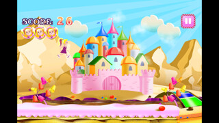 Emulate iPhone app Cotton Candy Run - Race with Girl or Get Crush by Candies using MyAndroid