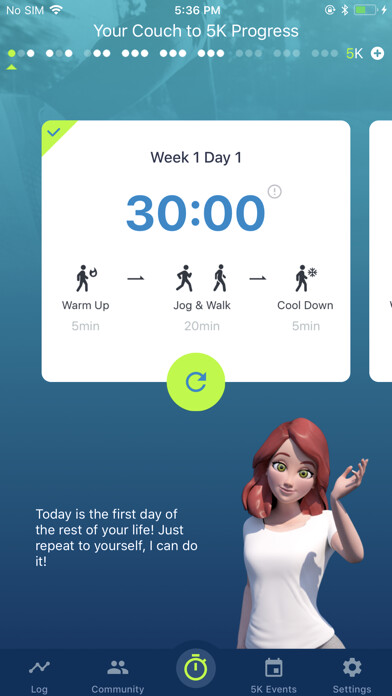 Emulate iPhone app Couch to 5K® - Run training using MyAndroid Emulate iPhone app Couch to 5K® - Run training using MyAndroid