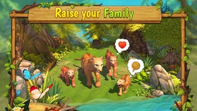 Emulate iPhone app Cougar Family Sim Wild Forest using MyAndroid Emulate iPhone app Cougar Family Sim Wild Forest using MyAndroid