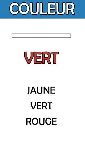 Run android online APK Couleur ou lettre from MyAndroid or emulate Couleur ou lettre using MyAndroid
