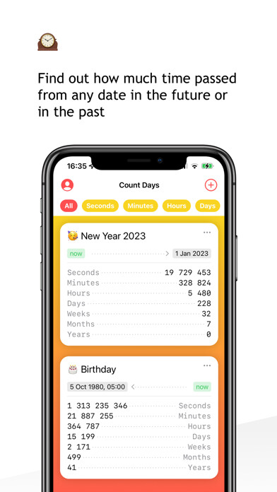 Emulate iPhone app Count Days - Countdown dates using MyAndroid Emulate iPhone app Count Days - Countdown dates using MyAndroid