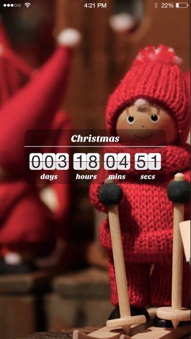 Emulate iPhone app Countdown App Free (Big Day Event Timer Reminder) using MyAndroid Emulate iPhone app Countdown App Free (Big Day Event Timer Reminder) using MyAndroid