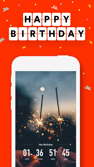 Emulate iPhone app Countdown - Big Day Event Reminder using MyAndroid Emulate iPhone app Countdown - Big Day Event Reminder using MyAndroid