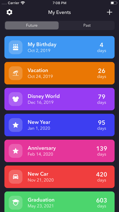 Emulate iPhone app Countdown Days - Day Count using MyAndroid Emulate iPhone app Countdown Days - Day Count using MyAndroid