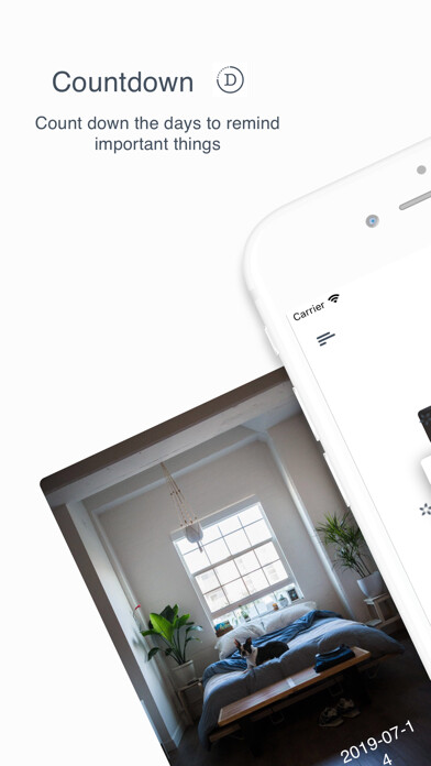 Emulate iPhone app Countdown - days reminder using MyAndroid