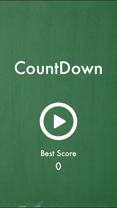 Emulate iPhone app CountDown - Math Game using MyAndroid