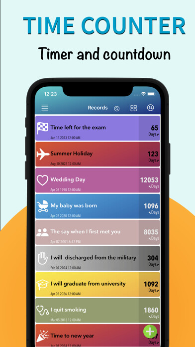 Emulate iPhone app Countdown Timer: Day Counter using MyAndroid Emulate iPhone app Countdown Timer: Day Counter using MyAndroid