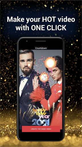 Run android online APK Countdown to 2021 - Make a New Year greeting video from MyAndroid or emulate Countdown to 2021 - Make a New Year greeting video using MyAndroid