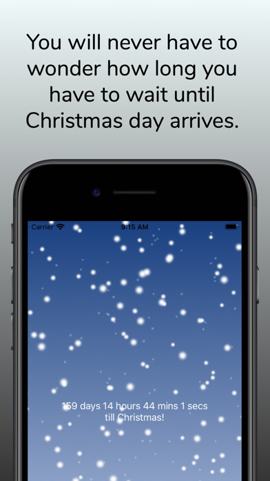 Emulate iPhone app Countdown To Christmas HJ using MyAndroid Emulate iPhone app Countdown To Christmas HJ using MyAndroid