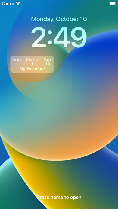 Emulate iPhone app Countdown Widget Lock Screen using MyAndroid Emulate iPhone app Countdown Widget Lock Screen using MyAndroid