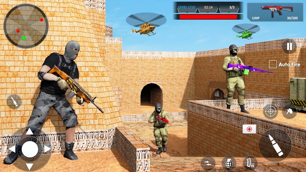 Run android online APK Counter Critical Strike CS War from MyAndroid or emulate Counter Critical Strike CS War using MyAndroid