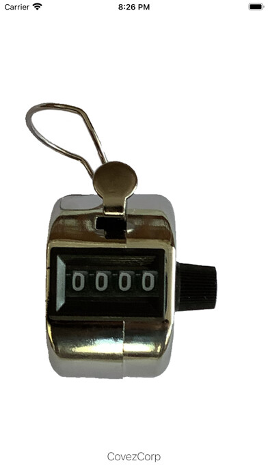 Emulate iPhone app Counter Pal using MyAndroid