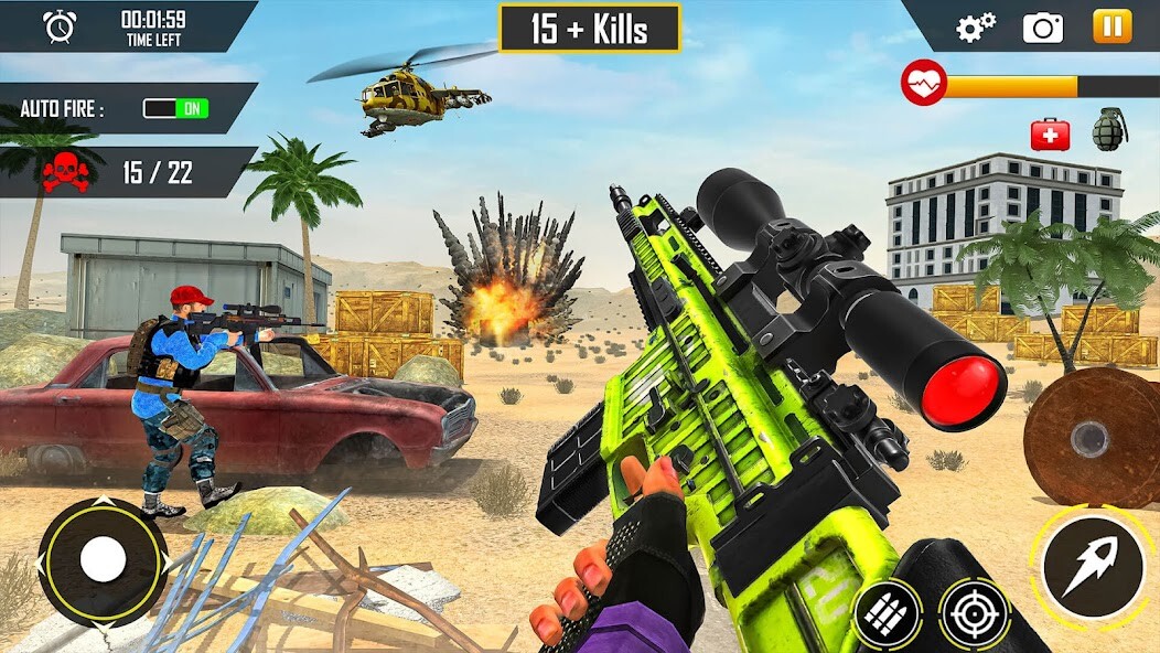 Run android online APK Counter Terrorist Gun Strikes from MyAndroid or emulate Counter Terrorist Gun Strikes using MyAndroid