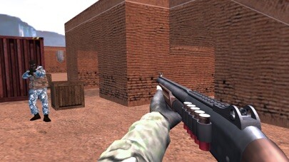 Emulate iPhone app Counter Terrorist Range Combat using MyAndroid