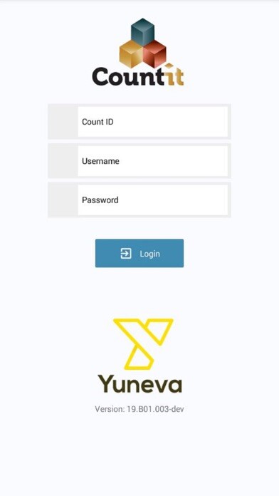 Emulate iPhone app Countit inventory using MyAndroid