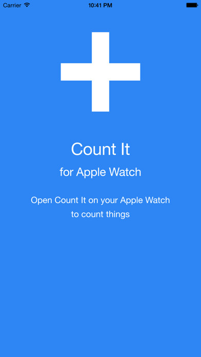 Emulate iPhone app Count It - Tally Counter using MyAndroid