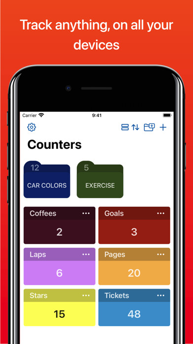 Emulate iPhone app Count Me - Tally Counters using MyAndroid Emulate iPhone app Count Me - Tally Counters using MyAndroid