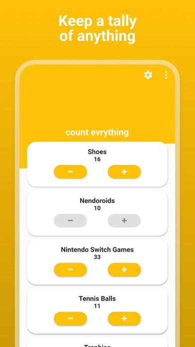 Emulate iPhone app Countr - Tally Counter App using MyAndroid Emulate iPhone app Countr - Tally Counter App using MyAndroid