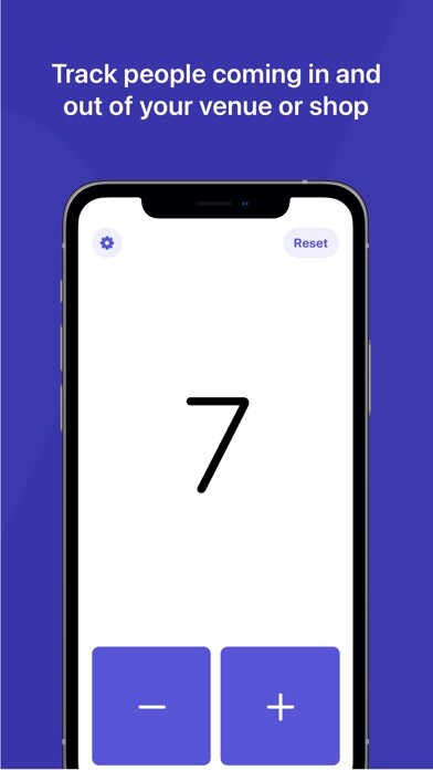 Emulate iPhone app Countr - Visitors Counter using MyAndroid