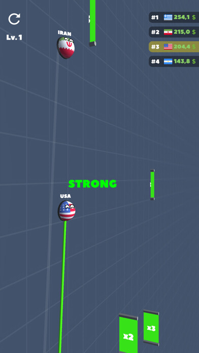 Emulate iPhone app Countryball Race using MyAndroid Emulate iPhone app Countryball Race using MyAndroid
