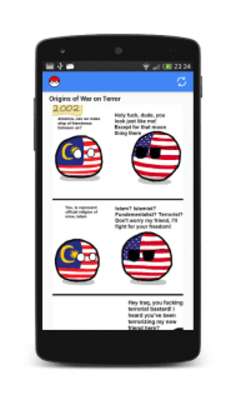Emulate Android APK Countryballs  Polandball
