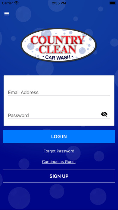 Emulate iPhone app Country Clean Car Wash using MyAndroid Emulate iPhone app Country Clean Car Wash using MyAndroid