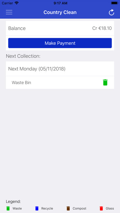 Emulate iPhone app Country Clean using MyAndroid