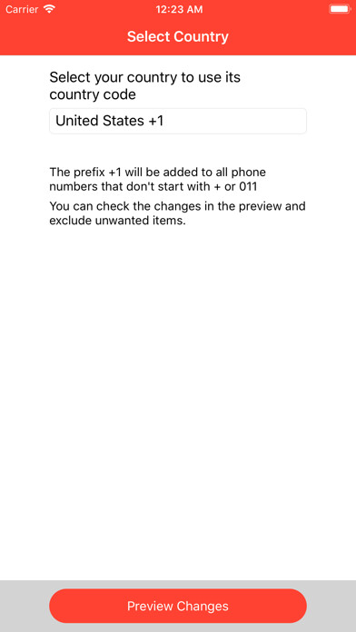 Emulate iPhone app Country Code Fixer using MyAndroid Emulate iPhone app Country Code Fixer using MyAndroid