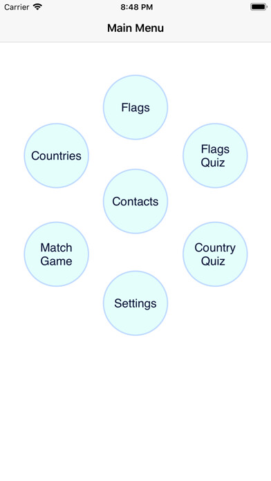 Emulate iPhone app Country Flags Memorizer using MyAndroid Emulate iPhone app Country Flags Memorizer using MyAndroid