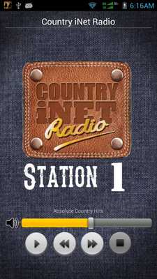Emulate Android APK Country iNet Radio