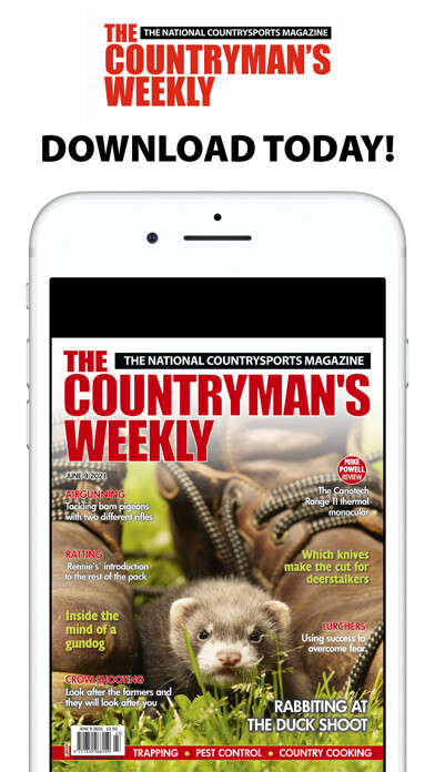 Emulate iPhone app Countryman’s Weekly Magazine using MyAndroid