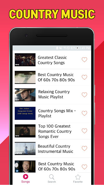 Run android online APK COUNTRY MUSIC - Best Country Music Videos from MyAndroid or emulate COUNTRY MUSIC - Best Country Music Videos using MyAndroid