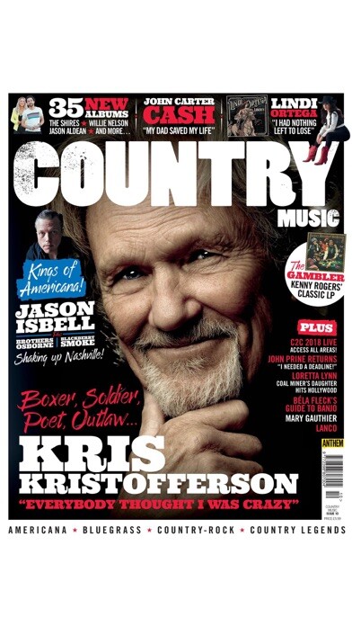 Emulate iPhone app Country Music Magazine using MyAndroid