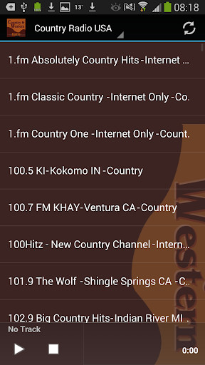 Run android online APK Country Music Radio USA from MyAndroid or emulate Country Music Radio USA using MyAndroid