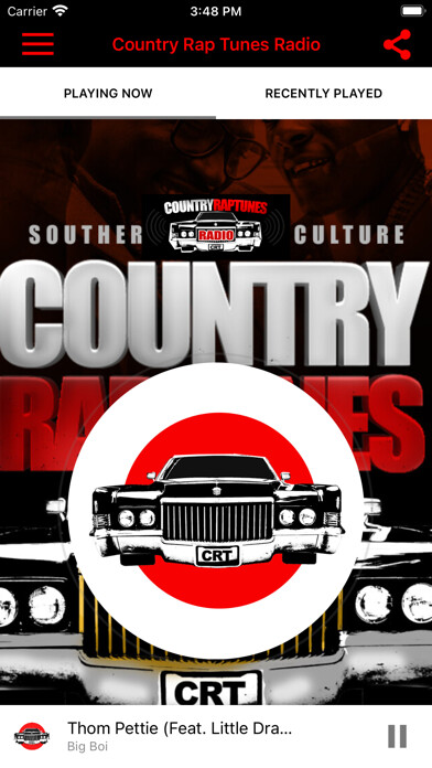 Emulate iPhone app Country Rap Tunes Radio using MyAndroid Emulate iPhone app Country Rap Tunes Radio using MyAndroid