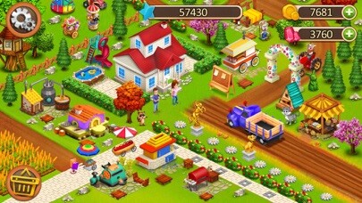 Emulate iPhone app Country Side Village Farm using MyAndroid