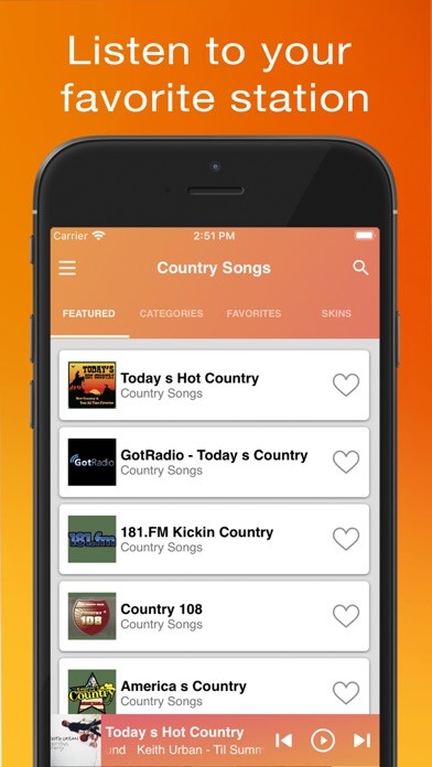 Emulate iPhone app Country Songs - Country Music using MyAndroid Emulate iPhone app Country Songs - Country Music using MyAndroid