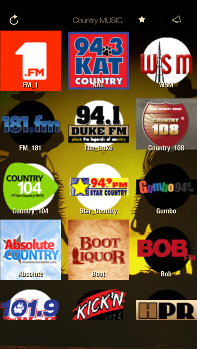 Emulate iPhone app Country & Western MUSIC Online Radio using MyAndroid Emulate iPhone app Country & Western MUSIC Online Radio using MyAndroid