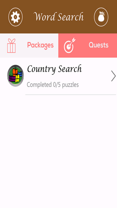 Emulate iPhone app Country Word Search using MyAndroid Emulate iPhone app Country Word Search using MyAndroid