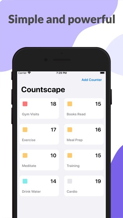 Emulate iPhone app Countscape using MyAndroid