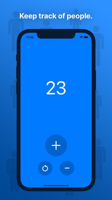 Emulate iPhone app Count Up – Capacity Tracker using MyAndroid