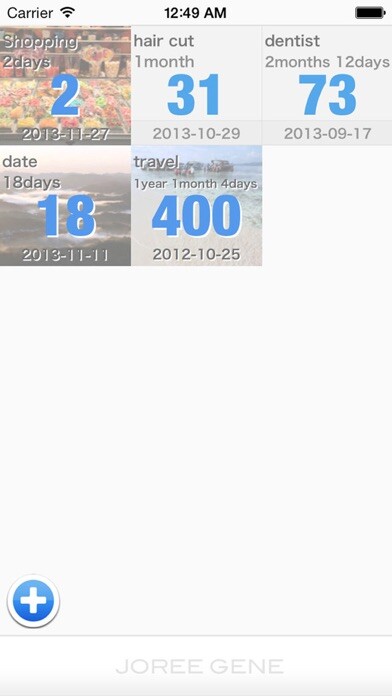 Emulate iPhone app CountUpMemo using MyAndroid Emulate iPhone app CountUpMemo using MyAndroid