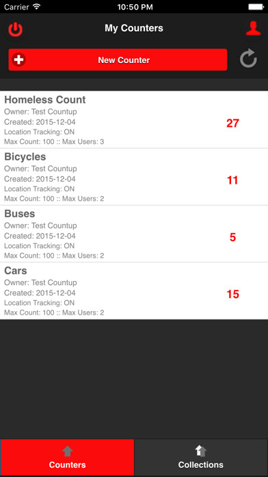Emulate iPhone app CountUp-The Connected Counter using MyAndroid Emulate iPhone app CountUp-The Connected Counter using MyAndroid