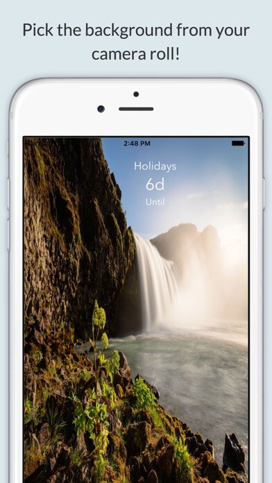 Emulate iPhone app County - Event Countdown using MyAndroid Emulate iPhone app County - Event Countdown using MyAndroid