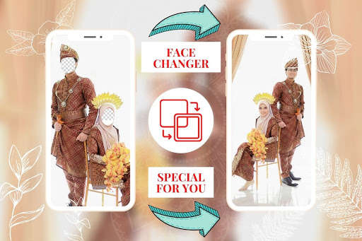 Run android online APK Couple Hijab Wedding Dress Editor from MyAndroid or emulate Couple Hijab Wedding Dress Editor using MyAndroid