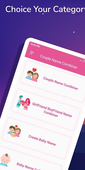 Run android online APK Couple Name Combiner - Baby Name (MOM+DAD=BABY) from MyAndroid or emulate Couple Name Combiner - Baby Name (MOM+DAD=BABY) using MyAndroid Run android online APK Couple Name Combiner - Baby Name (MOM+DAD=BABY) from MyAndroid or emulate Couple Name Combiner - Baby Name (MOM+DAD=BABY) using MyAndroid