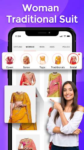 Run android online APK Couple Photo Suits - Traditional Dresses from MyAndroid or emulate Couple Photo Suits - Traditional Dresses using MyAndroid